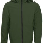 Men's Cycling Rain Jackets Waterproof Running Bike Windbreaker Lightweight Packable Hooded Jacket