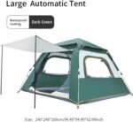 4/5/6person Outdoor Camping Tent,  Automatic Tent, Easy to Set up Tent, Waterproof, Spacious, Lightweight and Portable Tent, Suitable for Outdoor Hiking Trips - Image 2