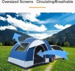 3-4 Person Car Rear Tent for Outdoor Camping, Hiking & Road Trips - Image 2