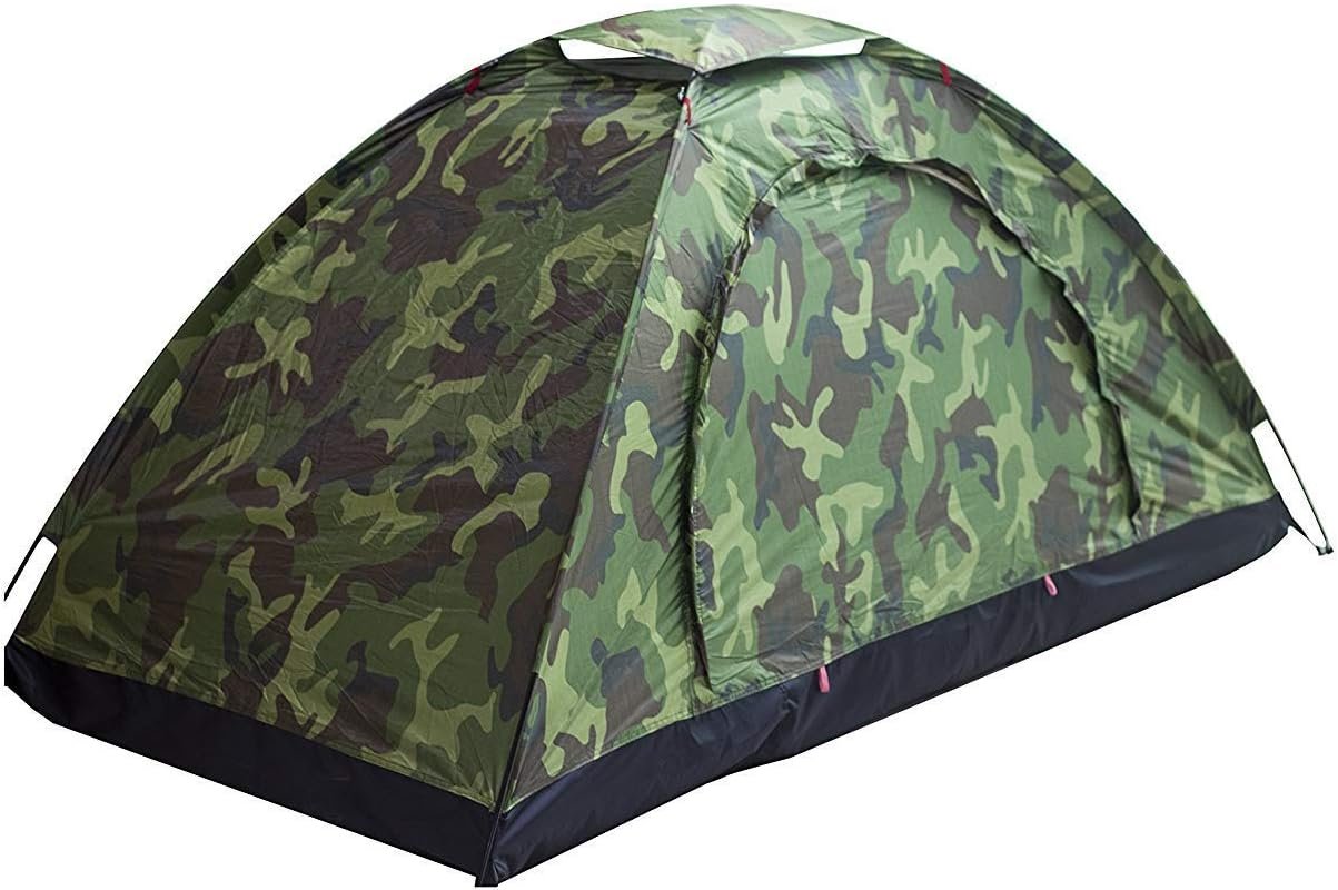 61I7NVrW4cL._AC_SL1500_.jpg Tent Camouflage Patterns Camping Tent Backpacking Tent for Camping Hiking 【Outdoor Equipment】 - Image 1