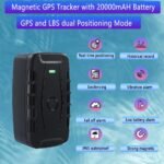 Tracker 20000 mAh Long Term Magnetic  Transmitter for Car, Fleet, Truck, Motorcycle  Waterproof Live Tracking Locator Multiple Alarm Modes Free  without Subscription - Image 2