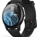 Smart Watch for Women Men,  Waterproof Smartwatch for  and iOS Phones, Fitness Tracker Watch with 100+ Sports Modes, Heart Rate Monitor Pedometer Sleep Monitor, Black