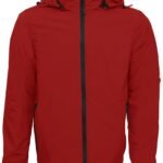 Men's Cycling Rain Jackets Waterproof Running Bike Windbreaker Lightweight Packable Hooded Jacket