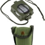 Military Compass with Carrying Bag,Compass Hiking Survival,Hiking Compass for Survival with Lensatic,Waterproof Impact Resistant Hand Held Compasses for Hiking,Camping,Navigation Survival