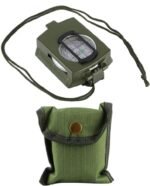 Military Compass with Carrying Bag,Compass Hiking Survival,Hiking Compass for Survival with Lensatic,Waterproof Impact Resistant Hand Held Compasses for Hiking,Camping,Navigation Survival