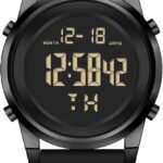 Military Black Waterproof Sports Wrist Watches for Men Digital Tactical Mens Sport Watches Waterproof Military