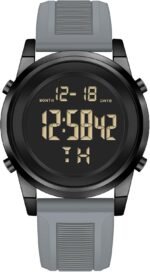 Military Black Waterproof Sports Wrist Watches for Men Digital Tactical Mens Sport Watches Waterproof Military