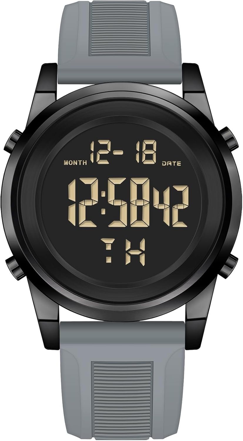 61tziaIYGaL._AC_SL1500_.jpg Military Black Waterproof Sports Wrist Watches for Men Digital Tactical Mens Sport Watches Waterproof Military - Image 1