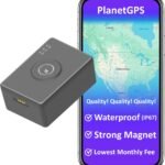 ( 4G) - Waterproof Magnetic  Tracker for Car Vehicles Equipment w/Worldwide Coverage (1-2 Months Battery) - Subscription Required (Starting $7.50 CAD/Month)