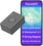 ( 4G) - Waterproof Magnetic  Tracker for Car Vehicles Equipment w/Worldwide Coverage (1-2 Months Battery) - Subscription Required (Starting $7.50 CAD/Month)