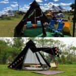 12'x10'x8'Dome Camping Tent 5-6 Person 4 Season Double Layers Waterproof Anti-UV Windproof Tents Family Outdoor Camping Tent - Image 2