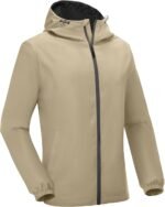 Men’s Lightweight Breathable Windbreaker Golf Jacket 50+ Windproof Outdoor Running Coat