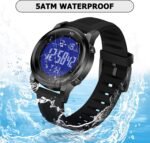 Military Black Waterproof Sports Wrist Watches for Men Digital Tactical Mens Sport Watches Waterproof Military - Image 2