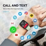 Smart Watch for Men Women with Bluetooth Call,1.8"Mens Watches, Built-in,[24H Heart Rate SpO2 Sleep Monitor], Waterproof,100 Sports Modes Digital Pedometer Watch Birthday Gifts Green - Image 2