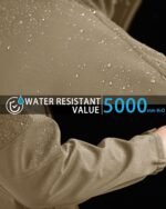 Men's Tactical Jacket Winter Snow Ski Jacket Water Resistant Softshell Fleece Lined Winter Coats Multi-Pockets - Image 2