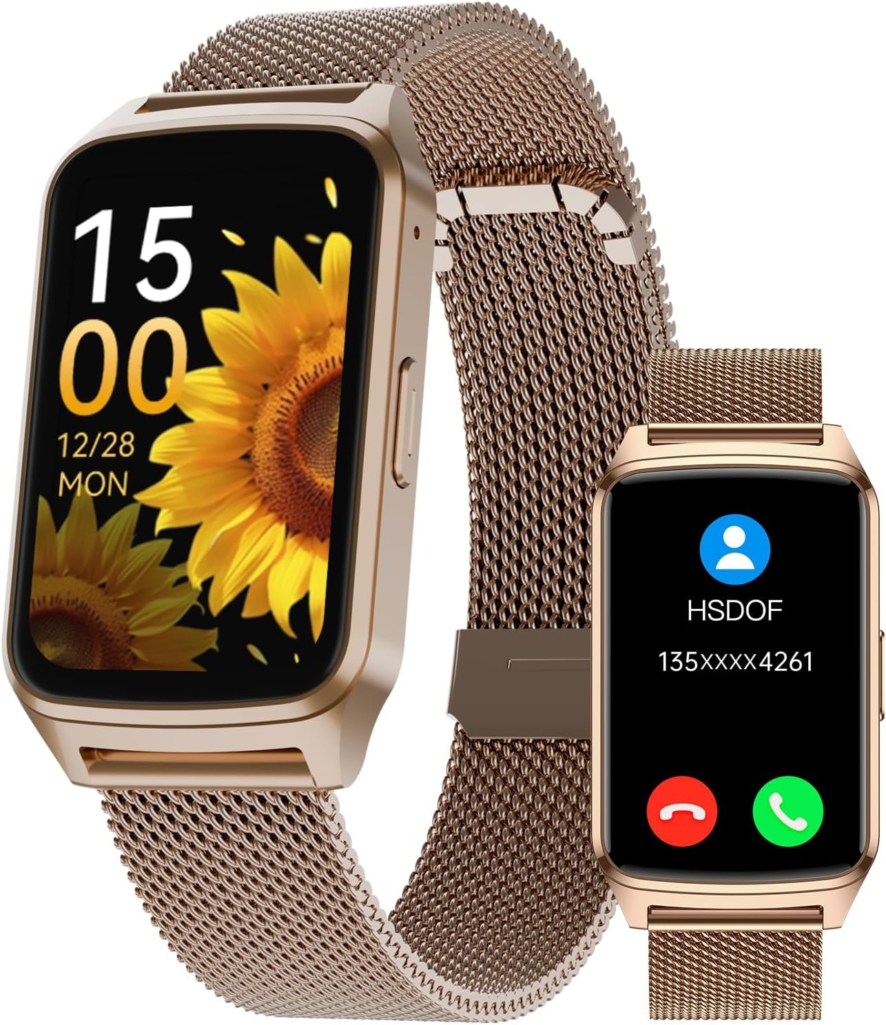 81jdSgNP8PL._AC_SL1500_.jpg Smart Fitness Watch for Women, Activity Tracker 24/7 Heart Rate Blood Oxygen Sleep Monitor, Calorie Step Counter Pedometer Waterproof for and - Image 1