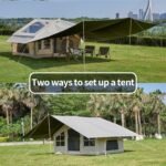 Inflatable Tent with Pump, 2-4-6 Person Instant Glamping Camping Tents House, Easy Setup Blow Up Family Tents for 4 Seasons Waterproof Inflatable Tent for Camping with Mesh Windows. - Image 2